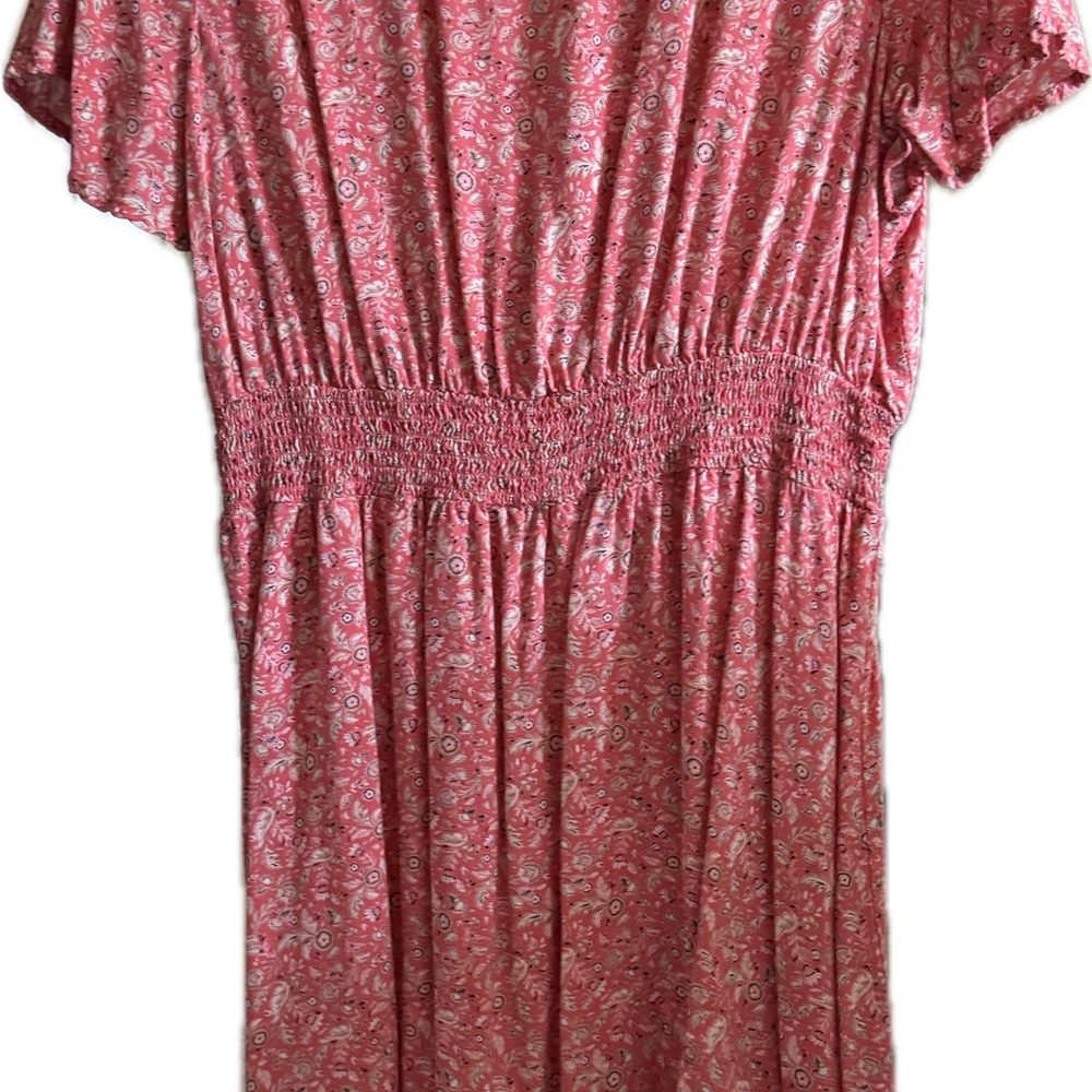 Pink Floral Dress